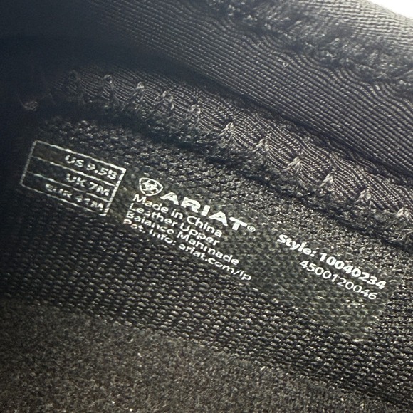 Ariat Terrain Ease H2O Boots Women 9.5 Brown Waterproof Pull-On Hiking Outdoor - Picture 8 of 9